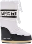 Moon Boot Unisex Icon Nylon Black/white, 42/44