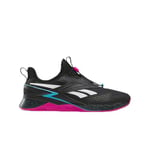 Reebok Unisex Nano X3 FRONING Sneaker, CBLACK/LASPIN/BOLCYA, 6 UK