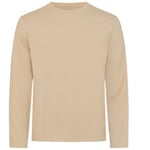 Resteröds Bamboo Long Sleeve Shirt Beige X-Large Herr