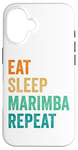 iPhone 16 Funny Marimba Instrument Pun for a Marimba Player Case