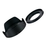 Petal Lens Hood for Sony FE 28-60mm F4-5.6 and PZ 16-50mm F3.5-5.6 OSS lenses.