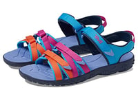 Teva Girl's Sandal C Tirra Blue Rose Multi Sport, 12.5 UK Child