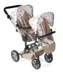 Bayer Chic 2000 Poussette de poupée Linus Duo pour Enfants de 4 à 8 Ans, Ours, Beige, 690-63