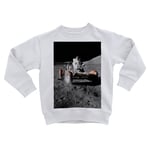 Sweatshirt Enfant Vehicule Lunaire Photo Historique Lune Crateres Mission Apollo