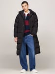 Tommy Jeans Alaska Maxi Parka Jacket, Black