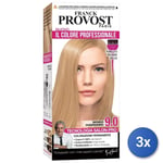 3x Franck Provost Le Couleur Professionnel Blonde Très Clair 9.0