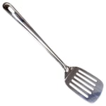 STAINLESS STEEL SLOTTED TURNER Spatula Burger Fish Slice Kitchen Cooking Utensil