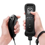 Manette Wiimote et Nunchuk avec étui de protection pour Wii U et Wii