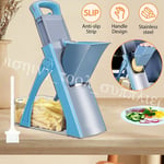 Multifunctional Kitchen Chopping Vegetable Slicer Food Chopper Safe Mandoline UK