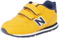 New Balance 500 Sneaker, Yellow, 25 EU