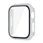 Glas+ Cover För Apple Watch case 9 8 7 6 SE 5 iWatch Tillbehör Skärmskydd Apple Watch Series 45mm 41mm 44mm 40mm 42mm 38mm Transparent Transparent Transparent 41mm series 7 8 9