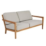 Brafab Populär 2,5-sits soffa teak natur