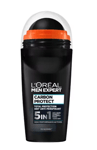 50ml Loreal Men Expert anti Transpirant Deodorant Carbon Protect 5 IN 1 Roll-On