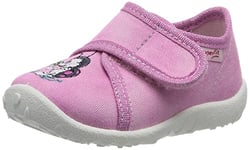 Superfit Baby Girl's Spotty Slipper, Pink 5520, 4 UK Child