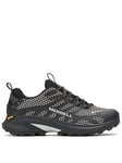 Merrell Men's Moab Speed 2 Reflective Gore-Tex Hiking Shoes - Black, Black, Size 12, Men