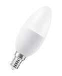 LEDVANCE Lampe LED intelligente avec technologie WiFi, douille E14, dimmable, blanc chaud (2700 K), remplace les lampes à incandescence par 40W, bougie SMART+ WiFi à intensité variable, lot de 3