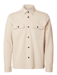 Selected Homme Slhjackie Sweat Jacket Noos Beige