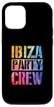 Coque pour iPhone 14 Pro Ibiza Party Crew | Devis de voyage