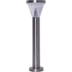 Solcells-pollare Star Trading Narona 40 Lumen Stainless Steele Twilight