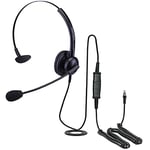 Single Ear Headset for Ericsson-LG Ipecs LDP-924D LDP-9224DF LDP-9224D & LDP-9208D Digital Telephone + FREE RJ9 Lead - QD002 (P)