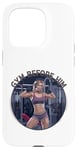 Coque pour iPhone 15 Pro Gym Before Him pour une femme sportive