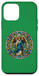 iPhone 12 mini Stained Glass Saint Archangel Raphael Case