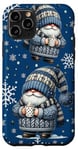 Coque pour iPhone 11 Pro Xmas Gnome For Coffee Lovers With Hot Cocoa Mug For Winter