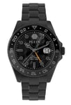 Philipp Plein Gmt-i Challenger Mens Black Watch PWYBA0923 Stainless Steel (archived) - One Size