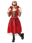 Deluxe Vampiress Costume Little Girls Cute Halloween Vampire Fancy Dress