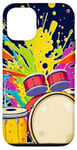 Coque pour iPhone 12/12 Pro Batteur Garçon Batteur Fille