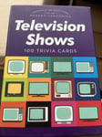 Robert Frederick TV Shows trivia card game, 100 cards, dinner parties, quiz