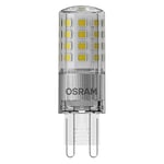 OSRAM Lot de 4 x LED THREE STEP DIM PIN G9 | Ampoule LED culot G9, 4W = 40W équivalent incandescent | Blanc chaud | 2700K