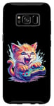 Coque pour Galaxy S8 manette de jeu gamer chat idée de jeu inspiration créative