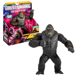 MonsterVerse - Godzilla x Kong, Figurine articulée de 18 cm, avec Sons avec Sons et Mouvement de la mâchoire, Kong, pour Les Enfants à partir de 4 Ans, MN3053