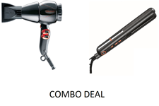 COLLEXIA PROFESSIONAL STRAIGHTENER & HAIR DRYER COMBO DEAL