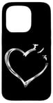 iPhone 15 Pro Parkour Free Running Traceur Heart Vintage Case