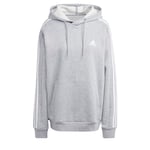 adidas Sweat à Capuche pour Homme, Gris chiné Moyen, XXXXL