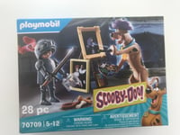 Playmobil 70709  Scooby-Doo peintre avec le chevalier noir  boite neuve