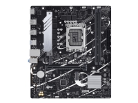 ASUS PRO B760M-R D4 - Moderkort - micro ATX - LGA1700-uttag - B760 Chipuppsättning - USB 3.2 Gen 1 - 2.5 Gigabit LAN - inbyggda grafiken (CPU krävs) - HD-ljud (8 kanaler)