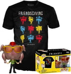 Funko Pop & T-Shirt Friends Monica Geller Turkey Head Size T-Shirt Adult Large