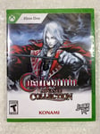 CASTLEVANIA ADVANCE COLLECTION XBOX ONE USA NEW (HARMONY OF DISSONANCE COVER) (L