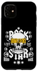 iPhone 11 Rock and Roll Graphic Tees - I Love Rock N' Roll Designs Case