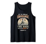 Let Us Run With Endurance The Race Marathon Running Tank Top