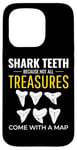 iPhone 15 Pro Shark Teeth Collector Fossil Hunting Paleontology Megalodon Case