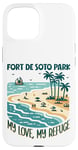 Coque pour iPhone 15 Mon refuge Fort De Soto Park