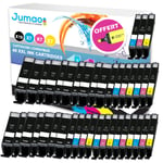 Lot de 40 cartouches jet d'encre type Jumao compatibles pour Canon Pixma MG7751 +Fluo offert