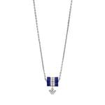 EMPORIO ARMANI - Collier avec éléments en lapis-lazuli, bleu, pour femme, EG3570040