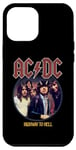 Coque pour iPhone 12 Pro Max ACDC Highway To Hell Circle Rock Music Band