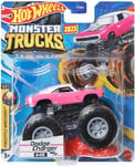 Mattel Hot Wheels Monster Trucks 2023 - Dodge Charger 440 R/T Die-Cast Vehicle (HLT14)