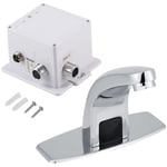 Robinet Automatique Infrarouge sans Contact Robinetterie lave main de Lavabo de Cuisine et Salle de Bain - Gistuch